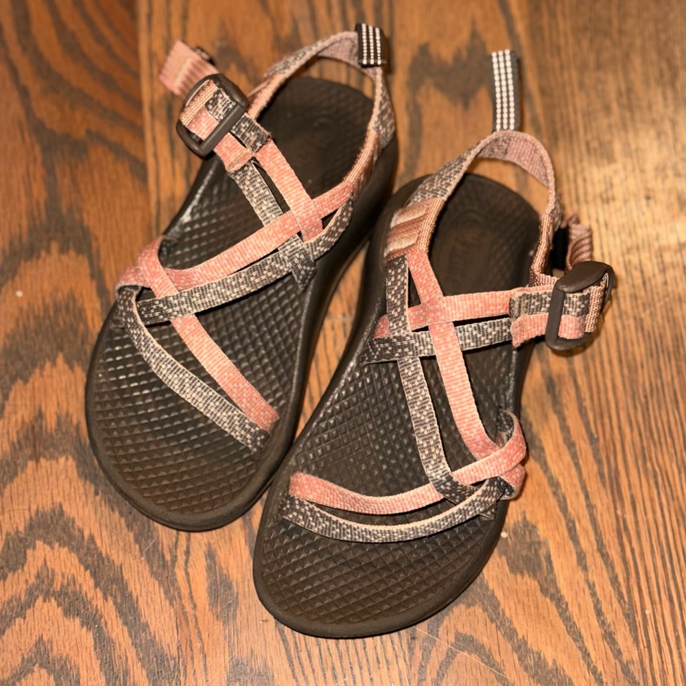 Chaco Toddler Sandals in Pink and Black